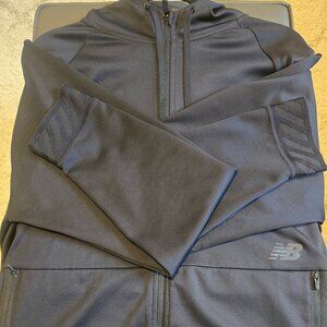 New Balance NB DRY Training Hoodie Full Zip Men's XL Black